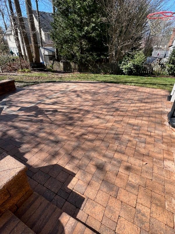 Patio Transformation with Expert Pressure Washing image