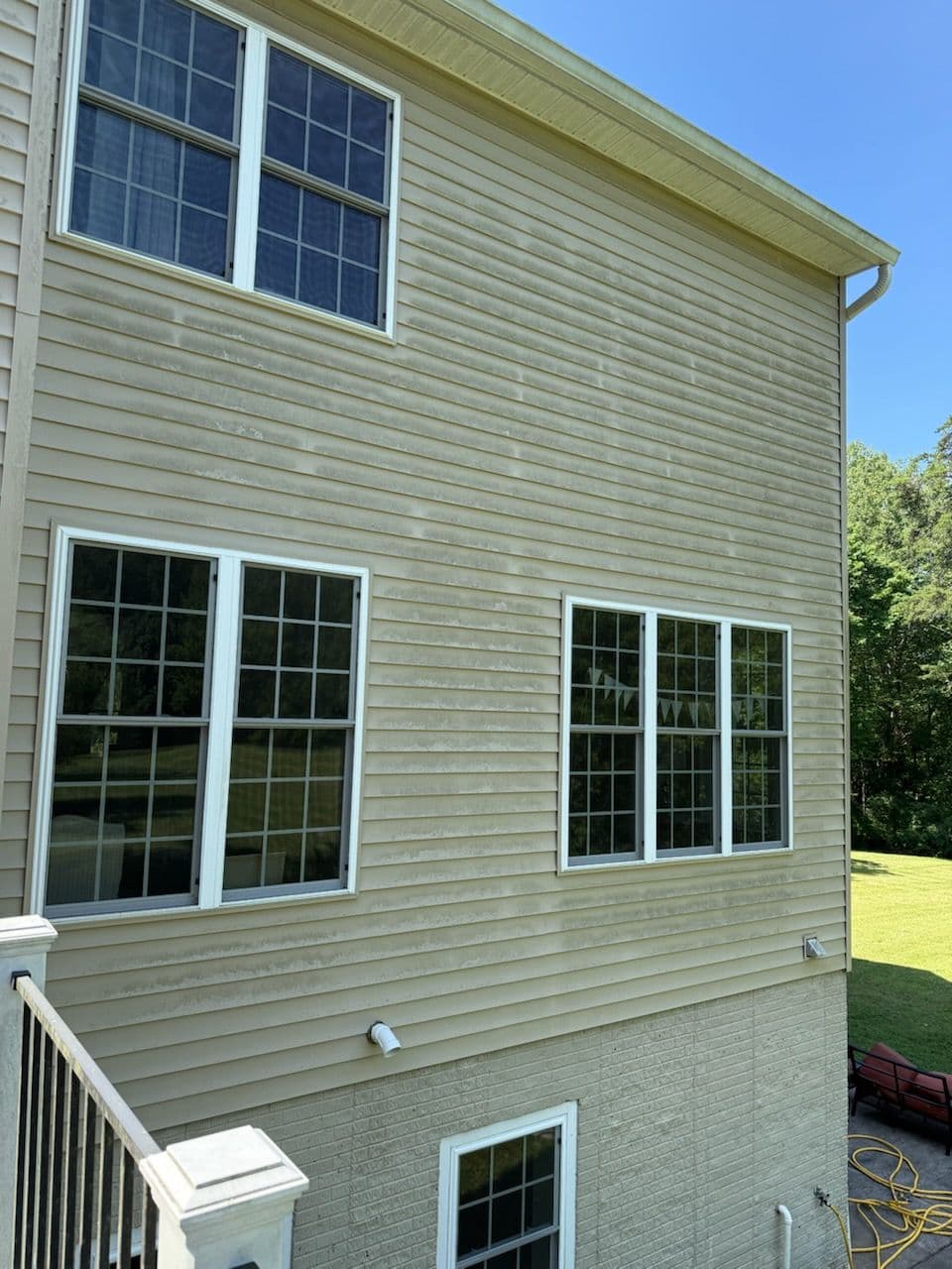 Fairfax Station Home Revitalized with Soft Washing image